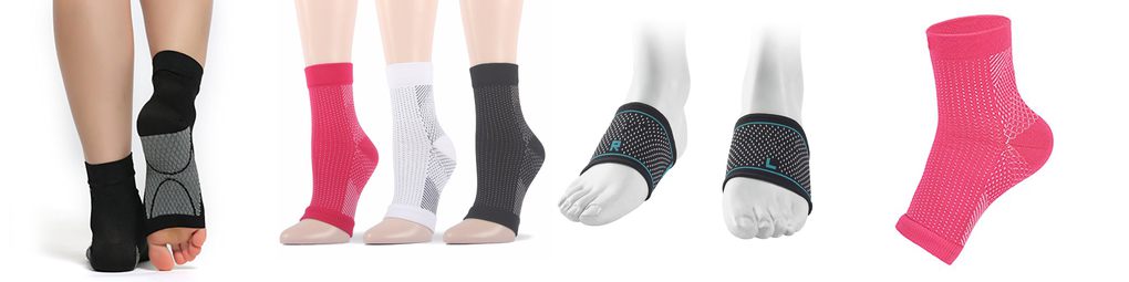 compression heel arch support  ankle sock